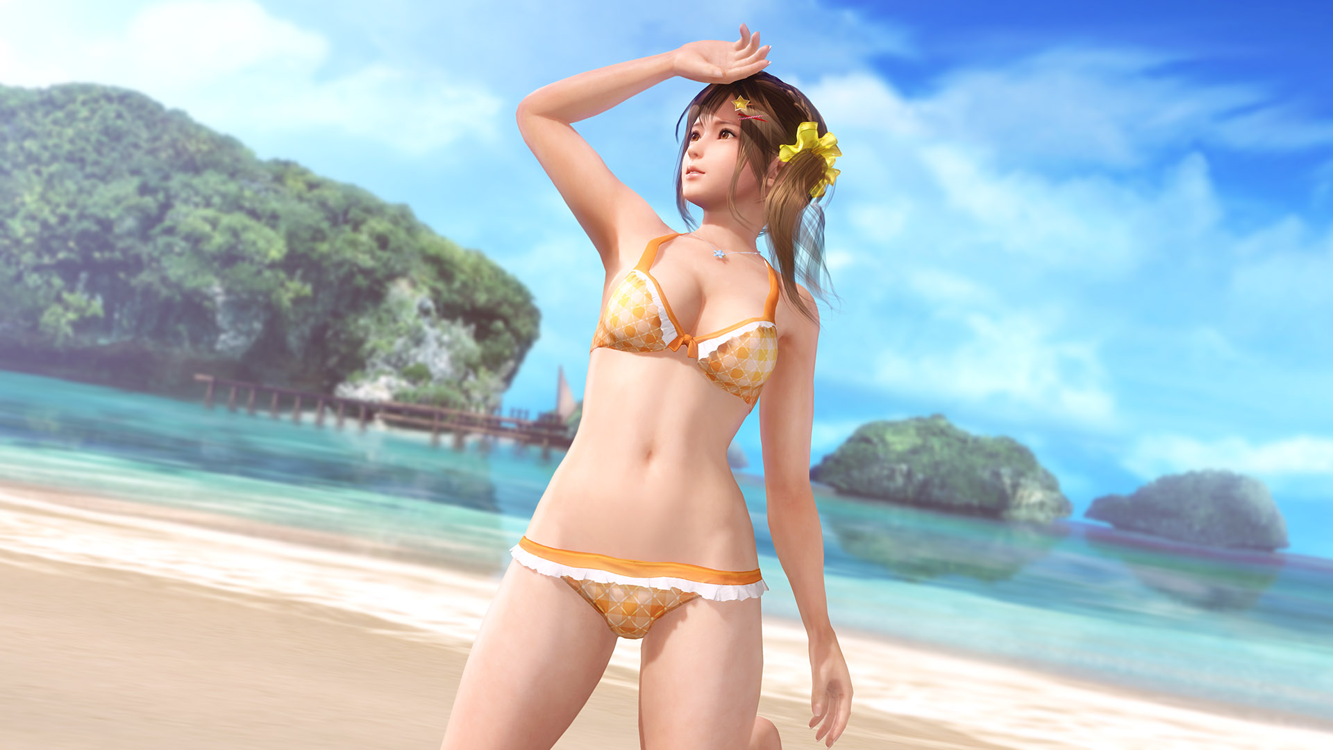 dead or alive xtreme 沙滩排球 3 scarlet (中英韩文版)