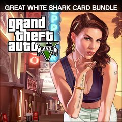 Grand Theft Auto V and Great White Shark Cash Card Bundle PS4 Price & Sale | PS Store USA