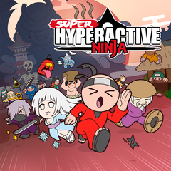 Super Hyperactive Ninja cover art (full size)