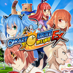 Crazy Strike Bowling EX cover art (full size)
