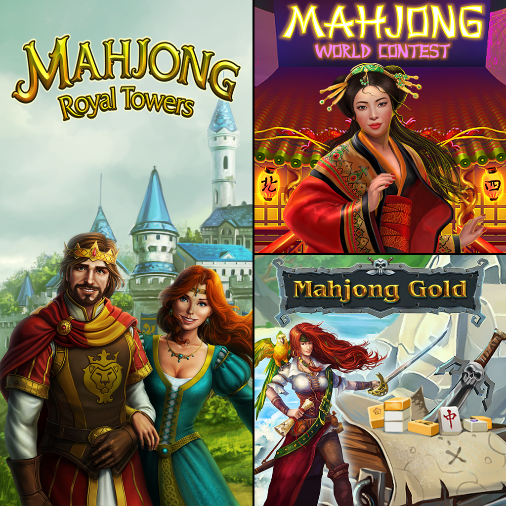 Mahjong Royal Towers, Mahjong World Contest, Mahjong Gold