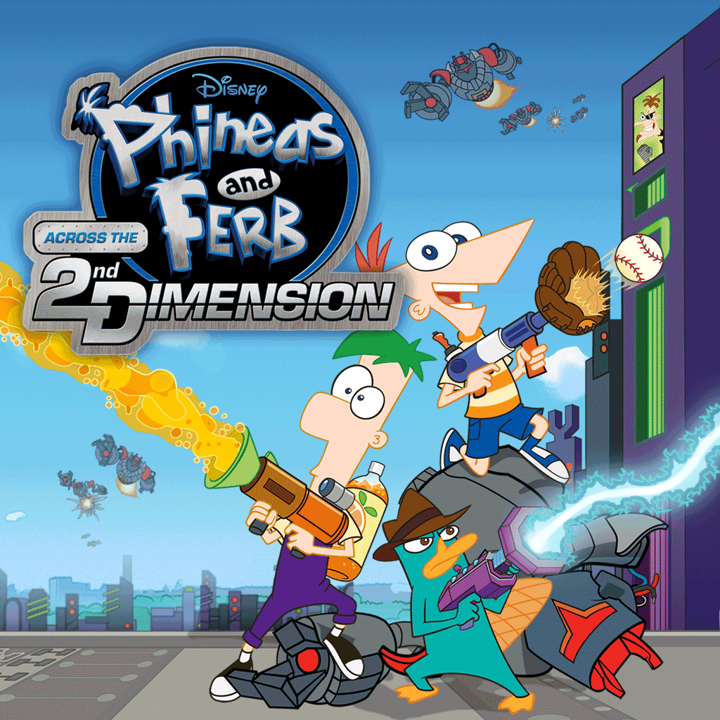 Phineas and Ferb Across the Second Dimension PSP®