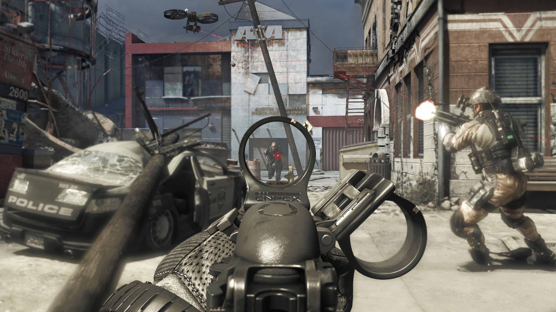Скриншот №1 к Call of Duty Ghosts - Золотое издание RP