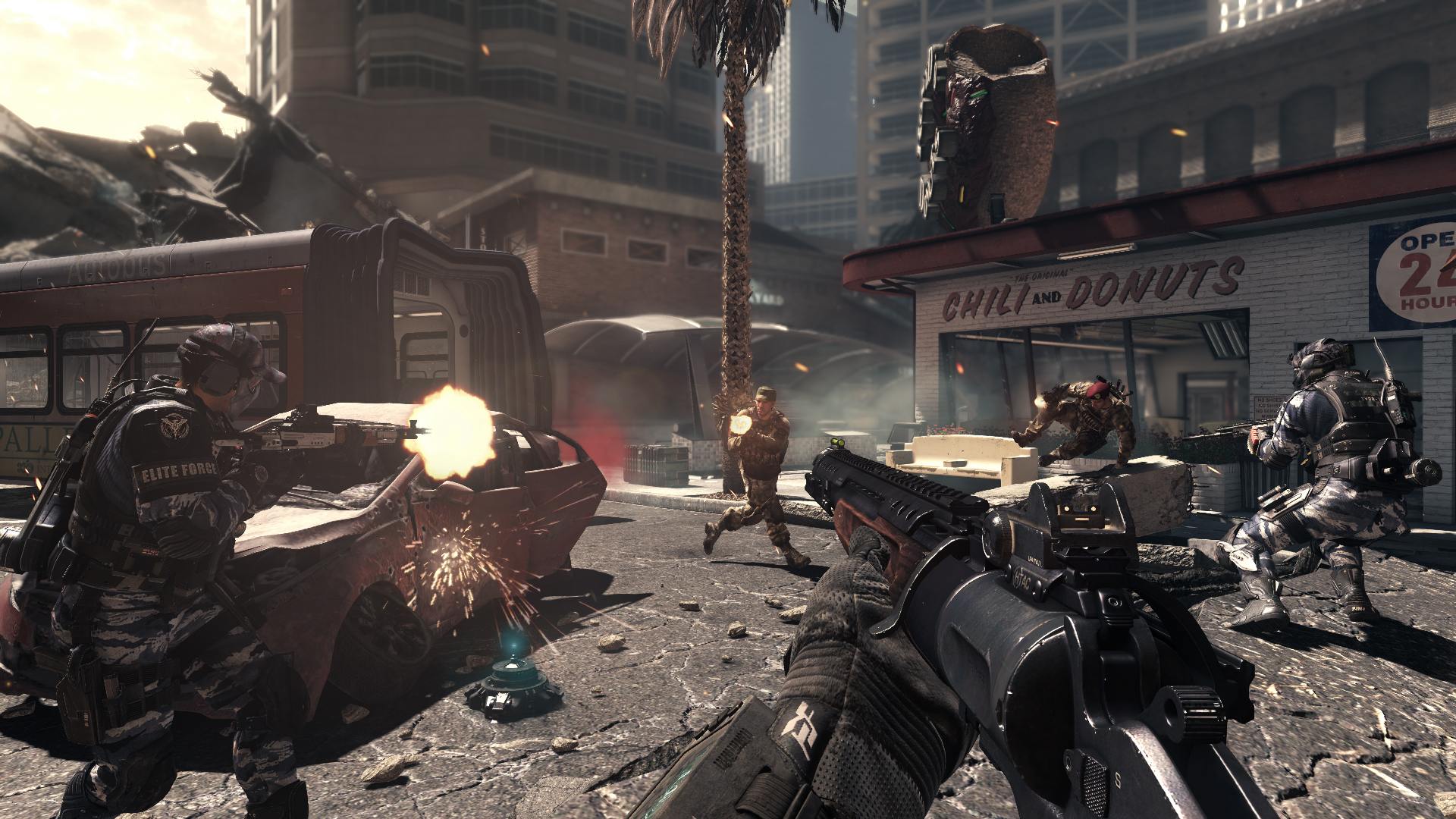 Скриншот №2 к Call of Duty Ghosts - Золотое издание RP