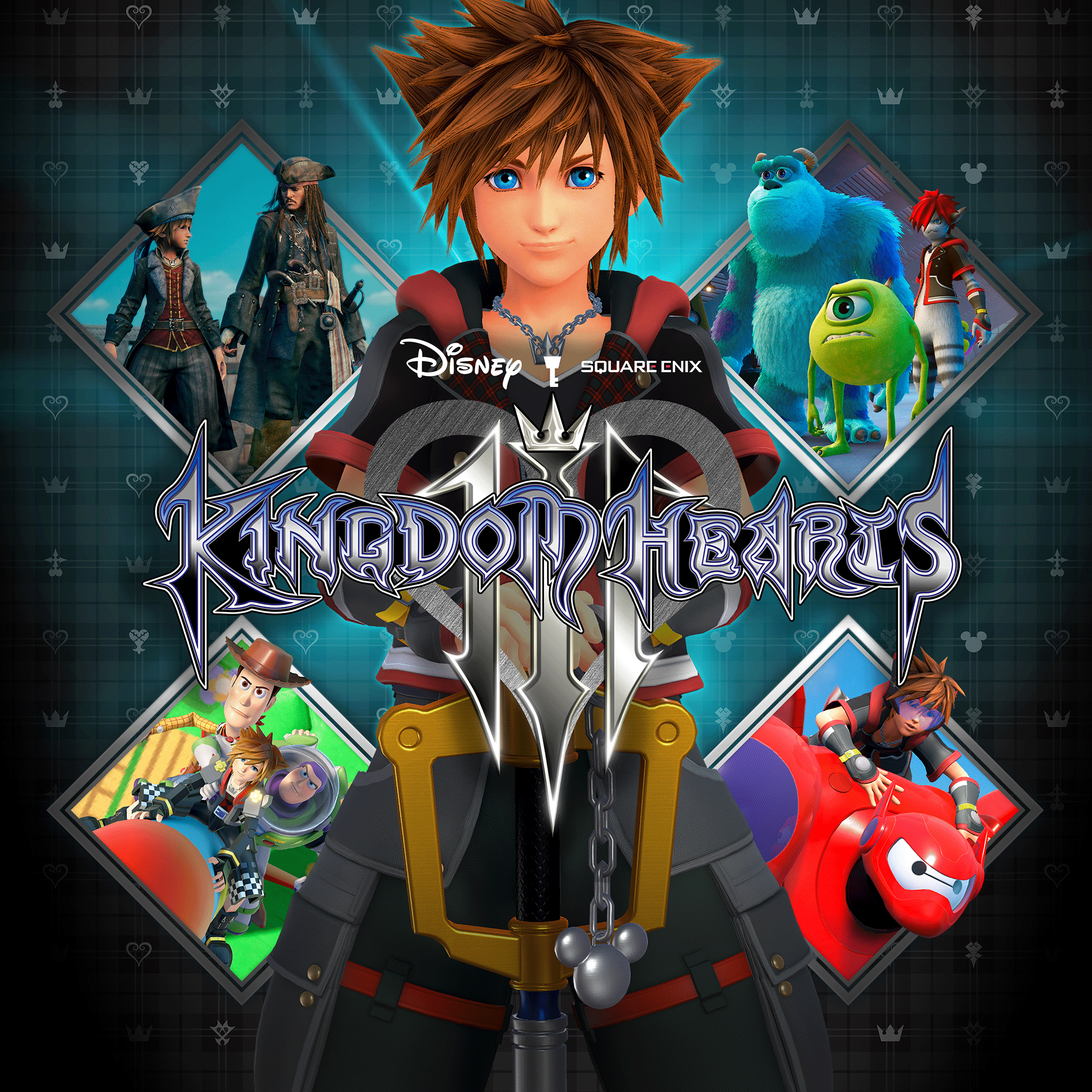 KINGDOM HEARTS III cover art (full size)