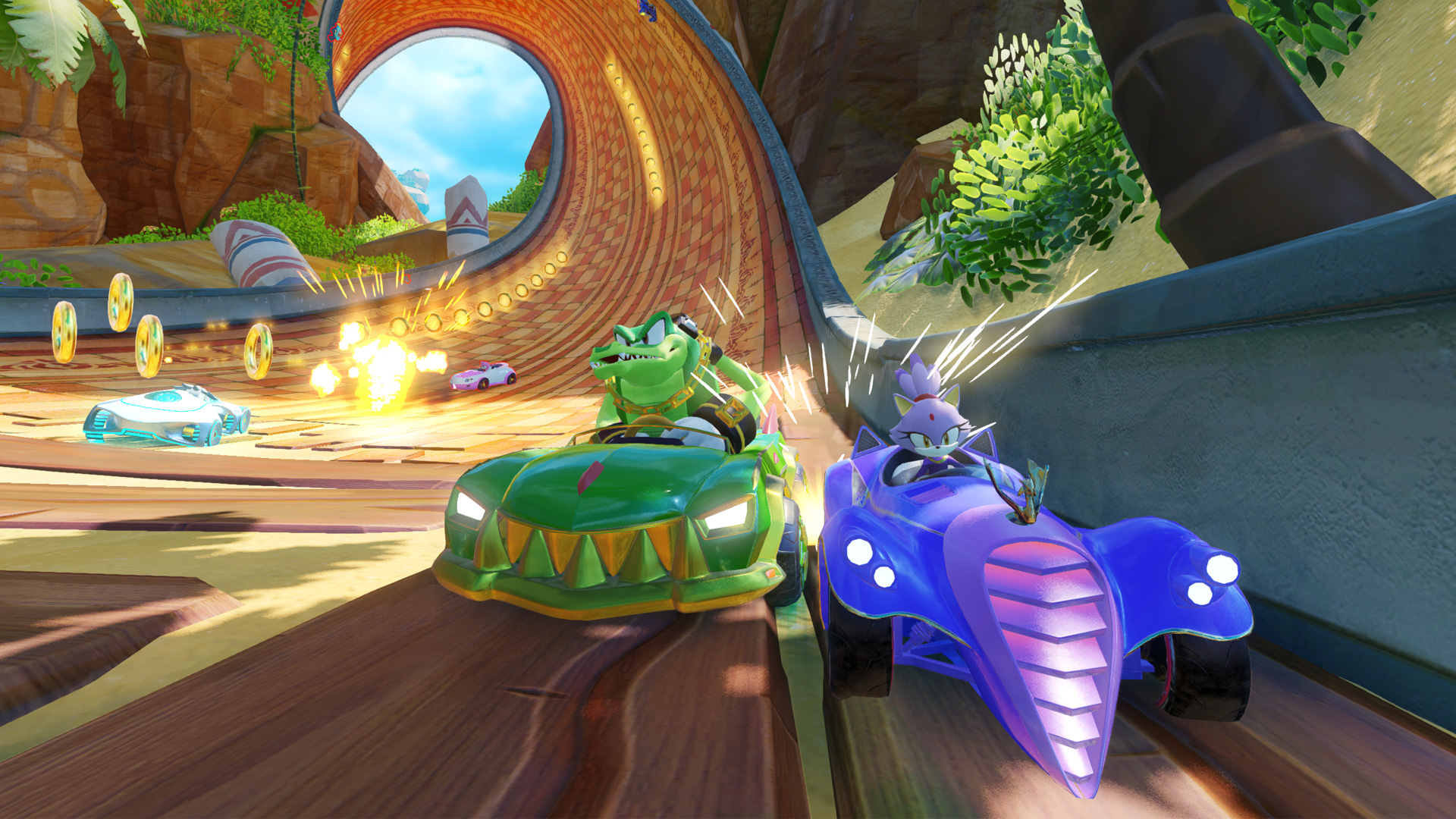 Team sonic racing достижения