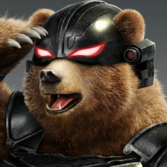 Tekken 7 Kuma Avatar PSN avatar