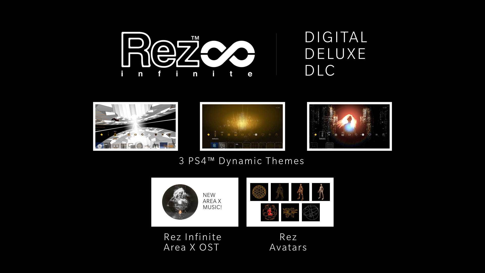 Digital deluxe. Rez Infinite ps4. Rez Infinite PS Store. Rez Infinite area x OST. Martha is Dead: Digital Deluxe Bundle обложка.