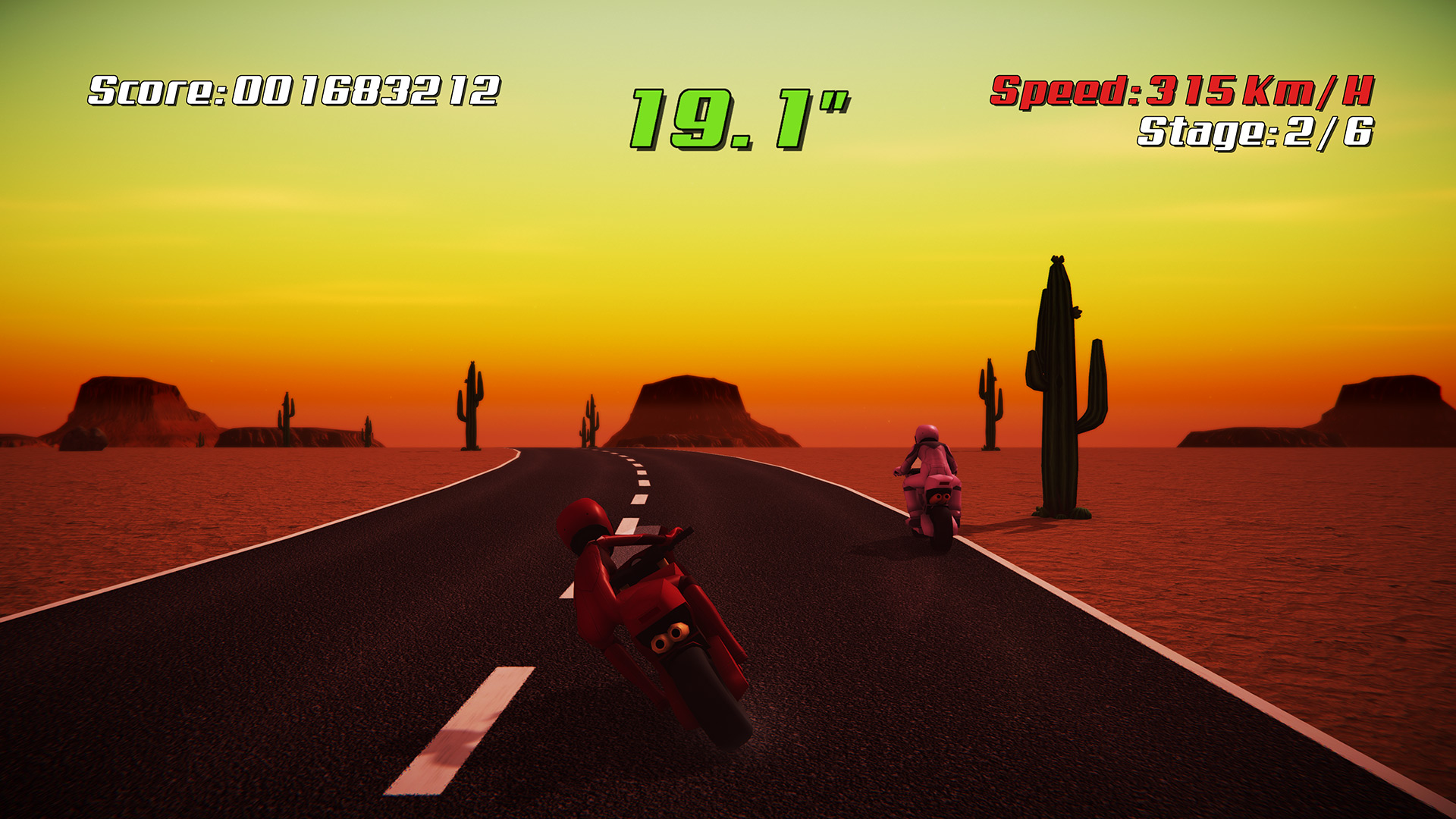 Скриншот №4 к Super Night Riders