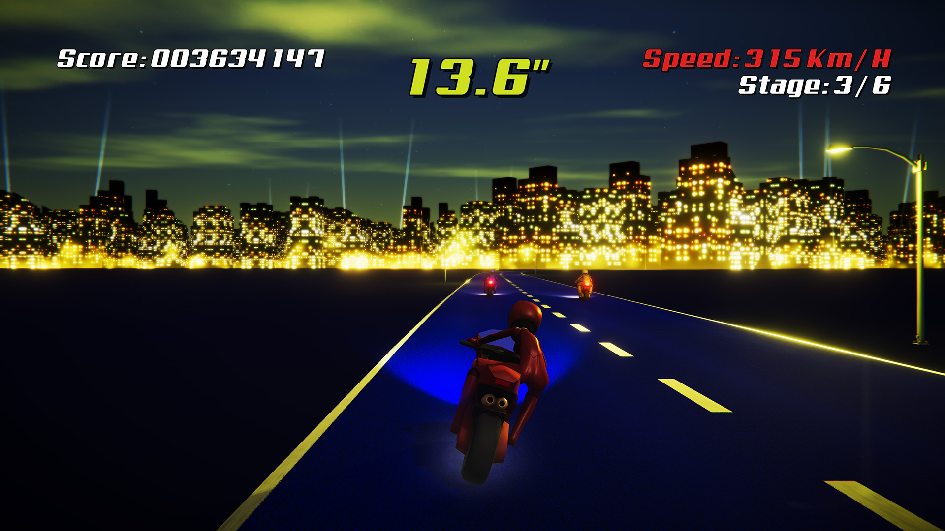 Скриншот №3 к Super Night Riders