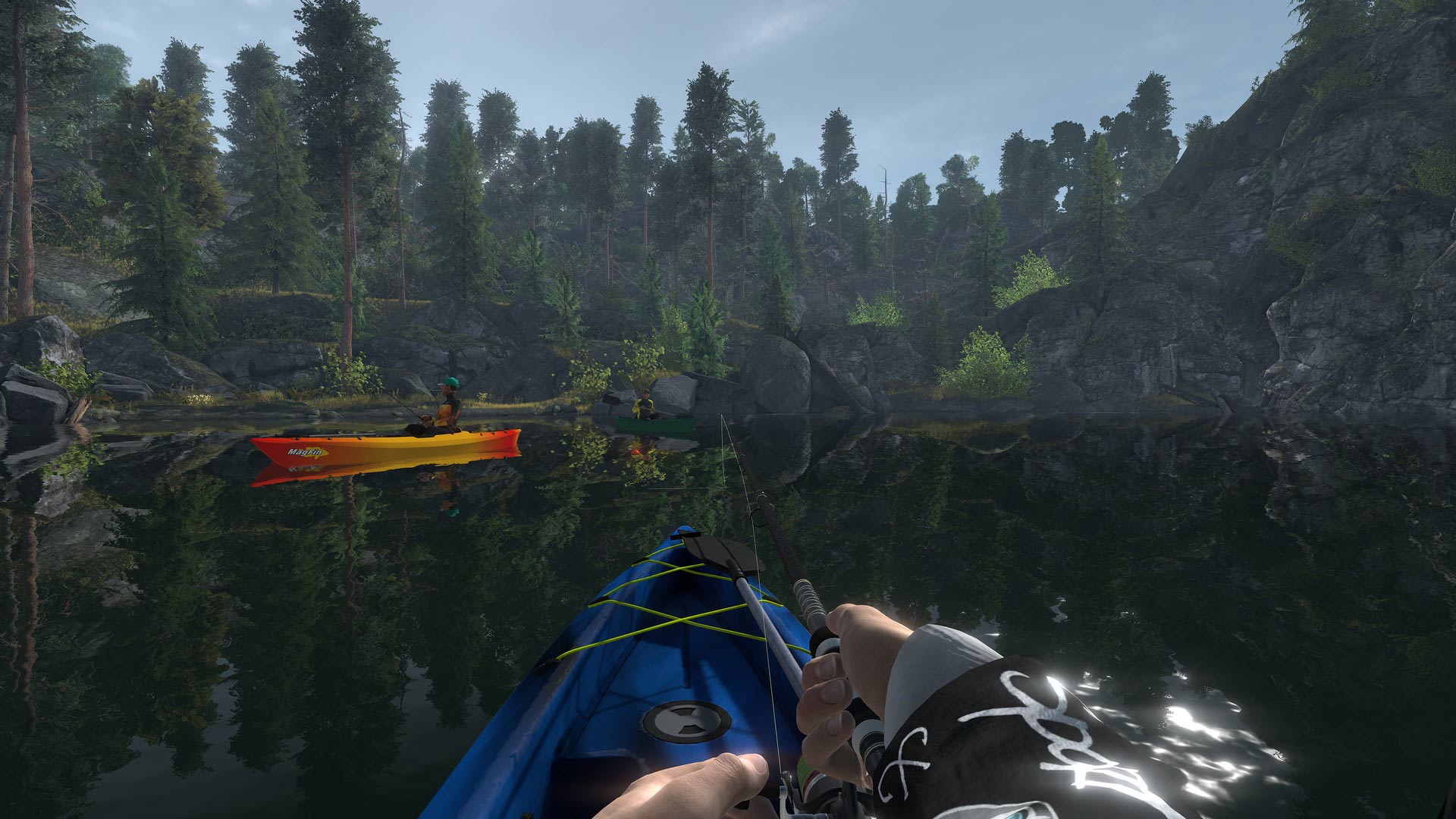 fishing planet ps4 how to use kayak