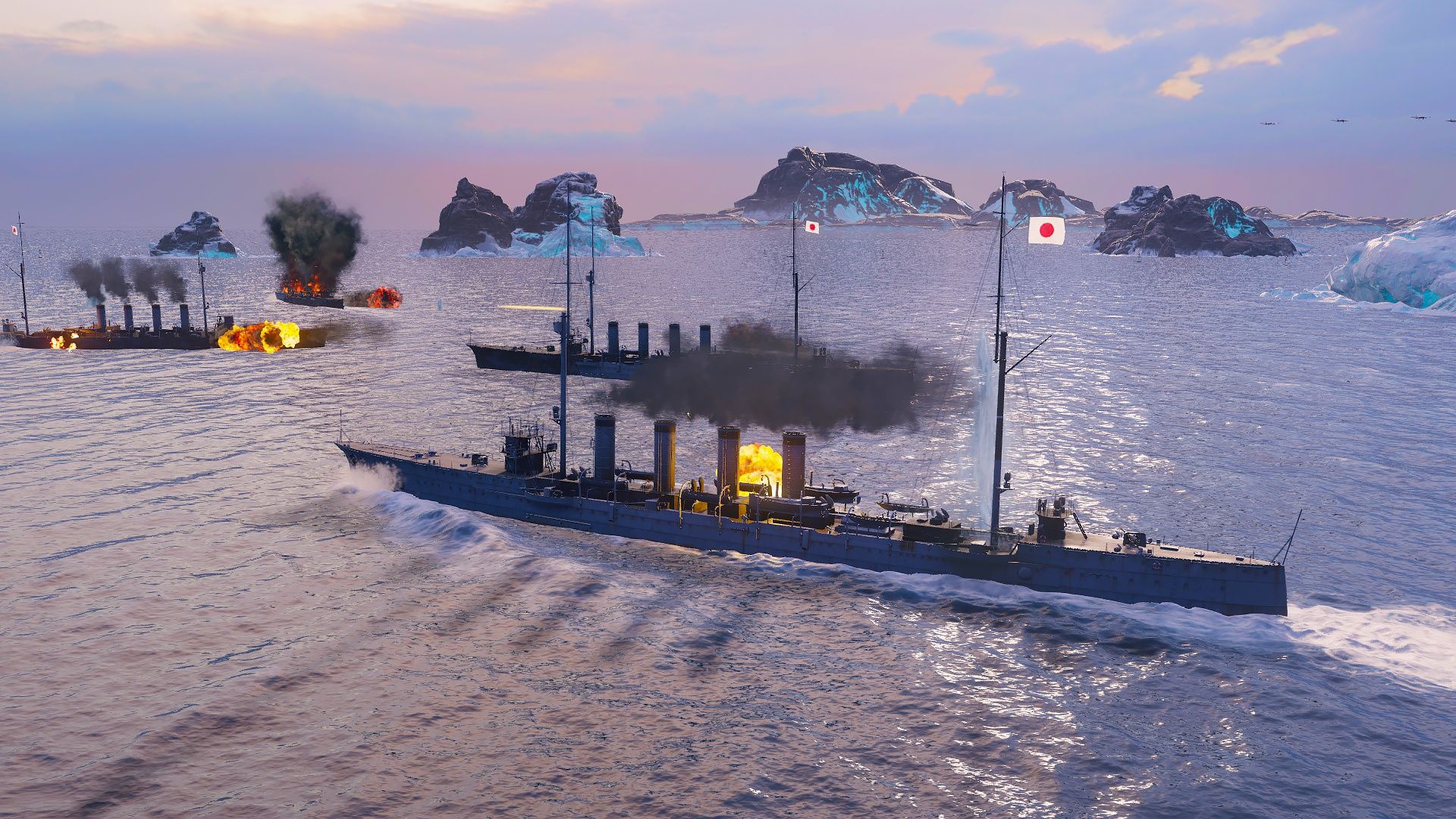 ps4 world of warships legends ships