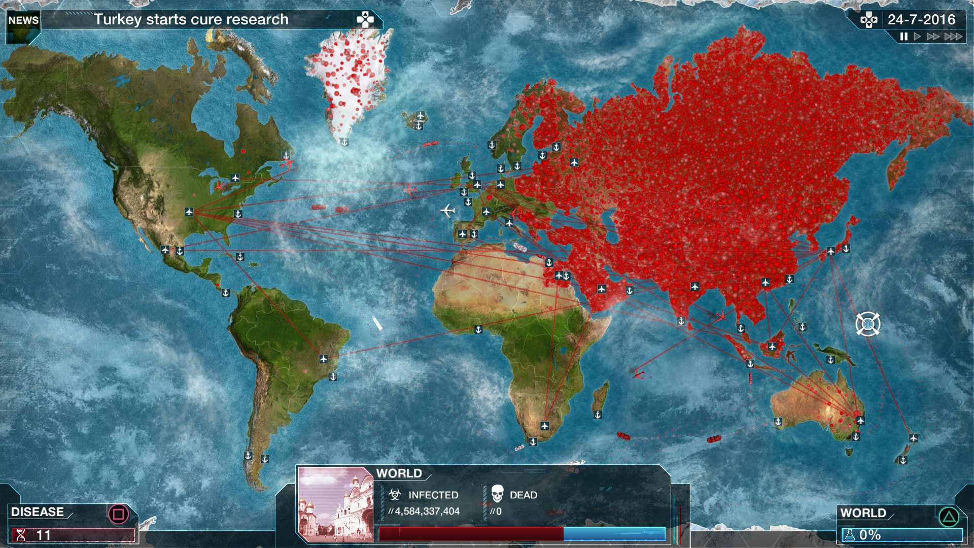 Plague inc вылетает