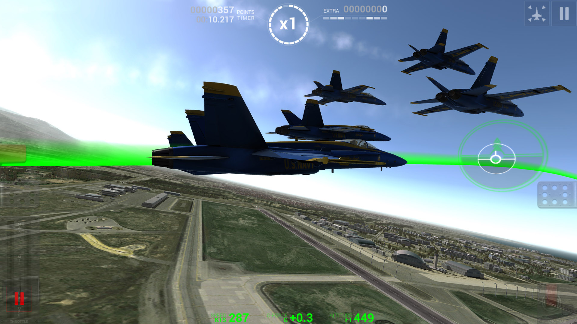 flight simulator x blue angels