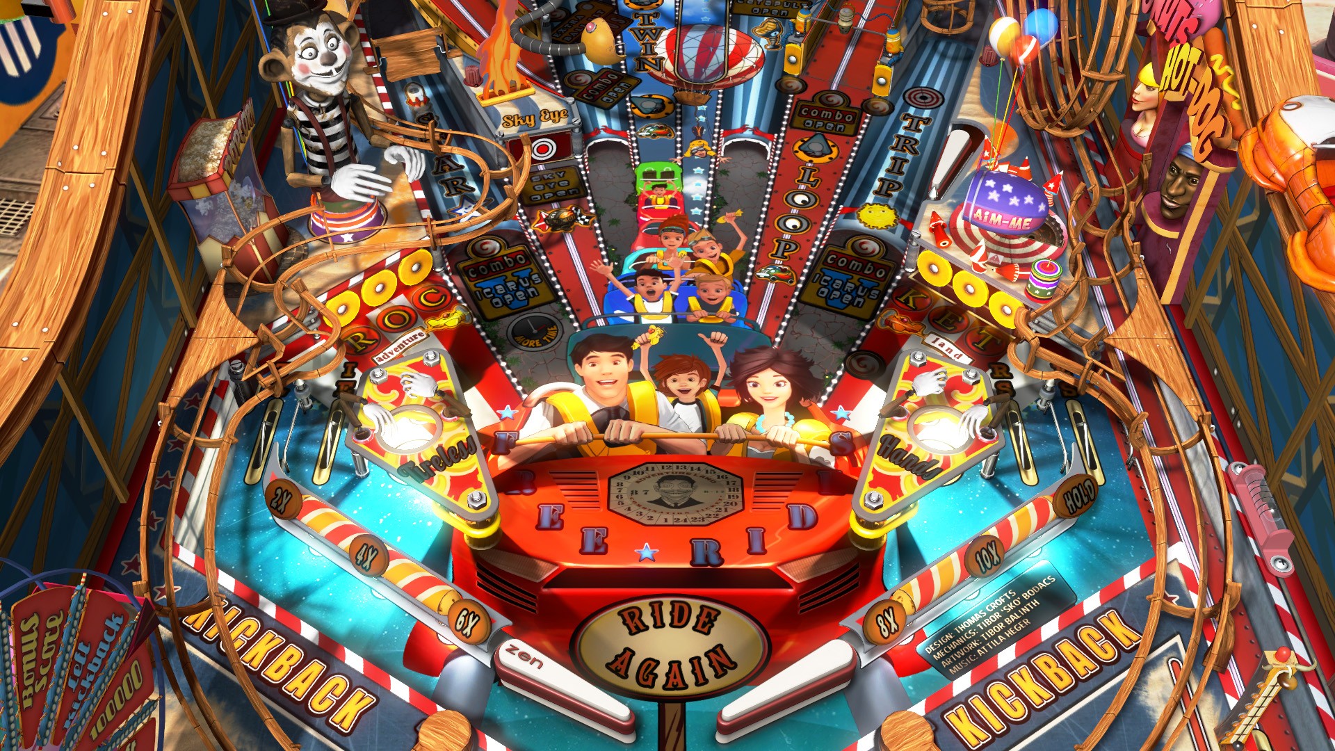 in game light ps3 pinball arcade
