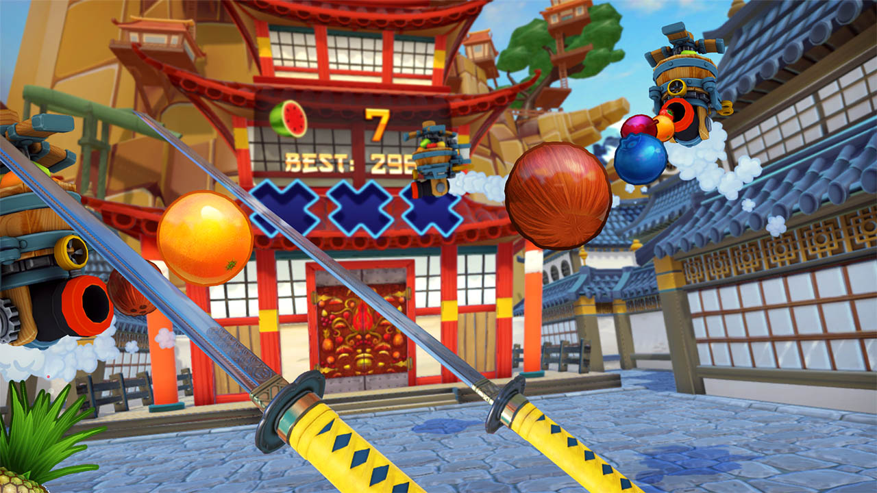 Скриншот №2 к Fruit Ninja VR