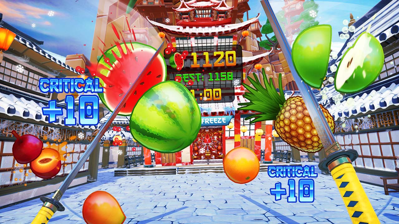 Скриншот №1 к Fruit Ninja VR