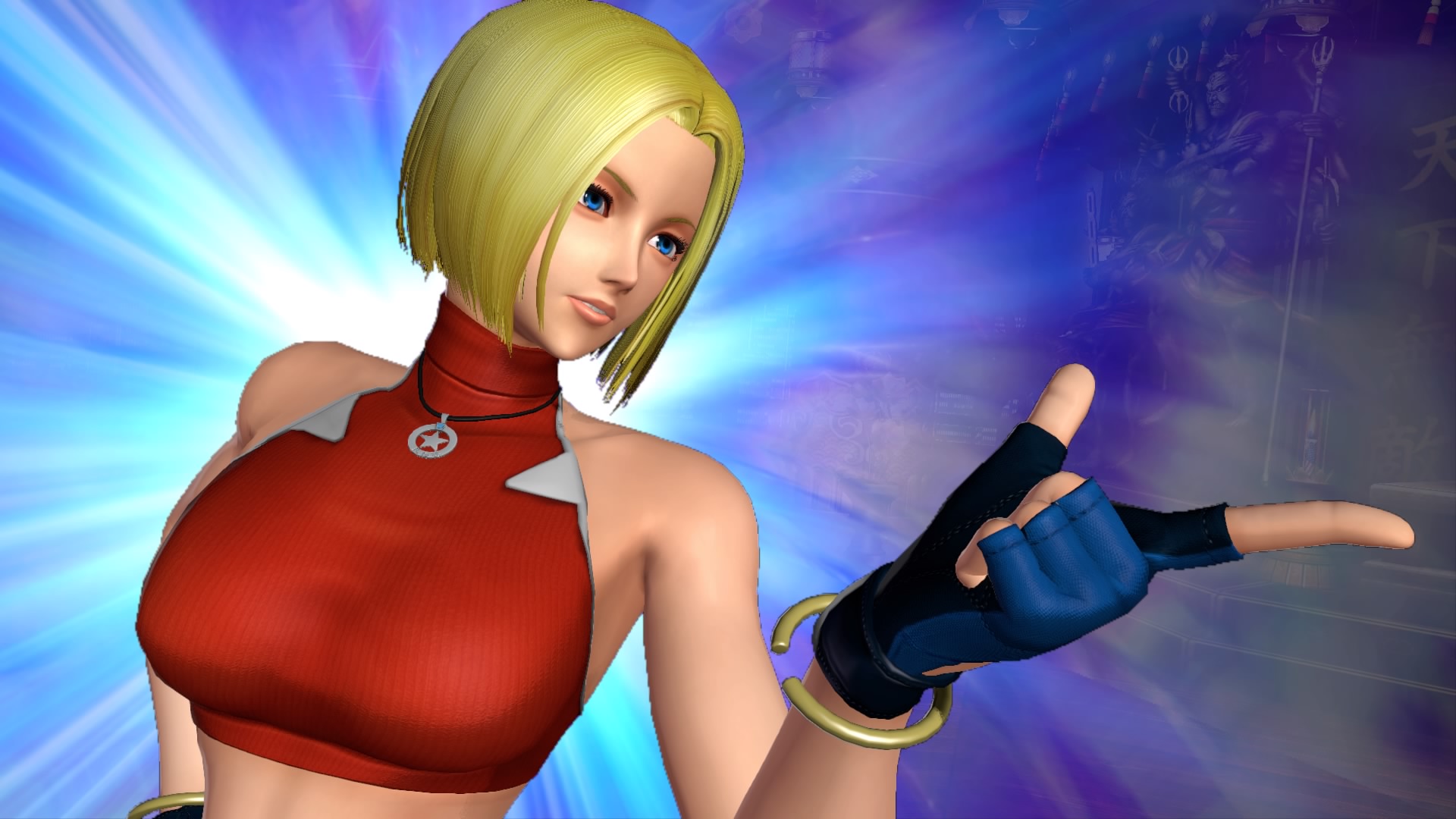the king of fighters xv blue mary