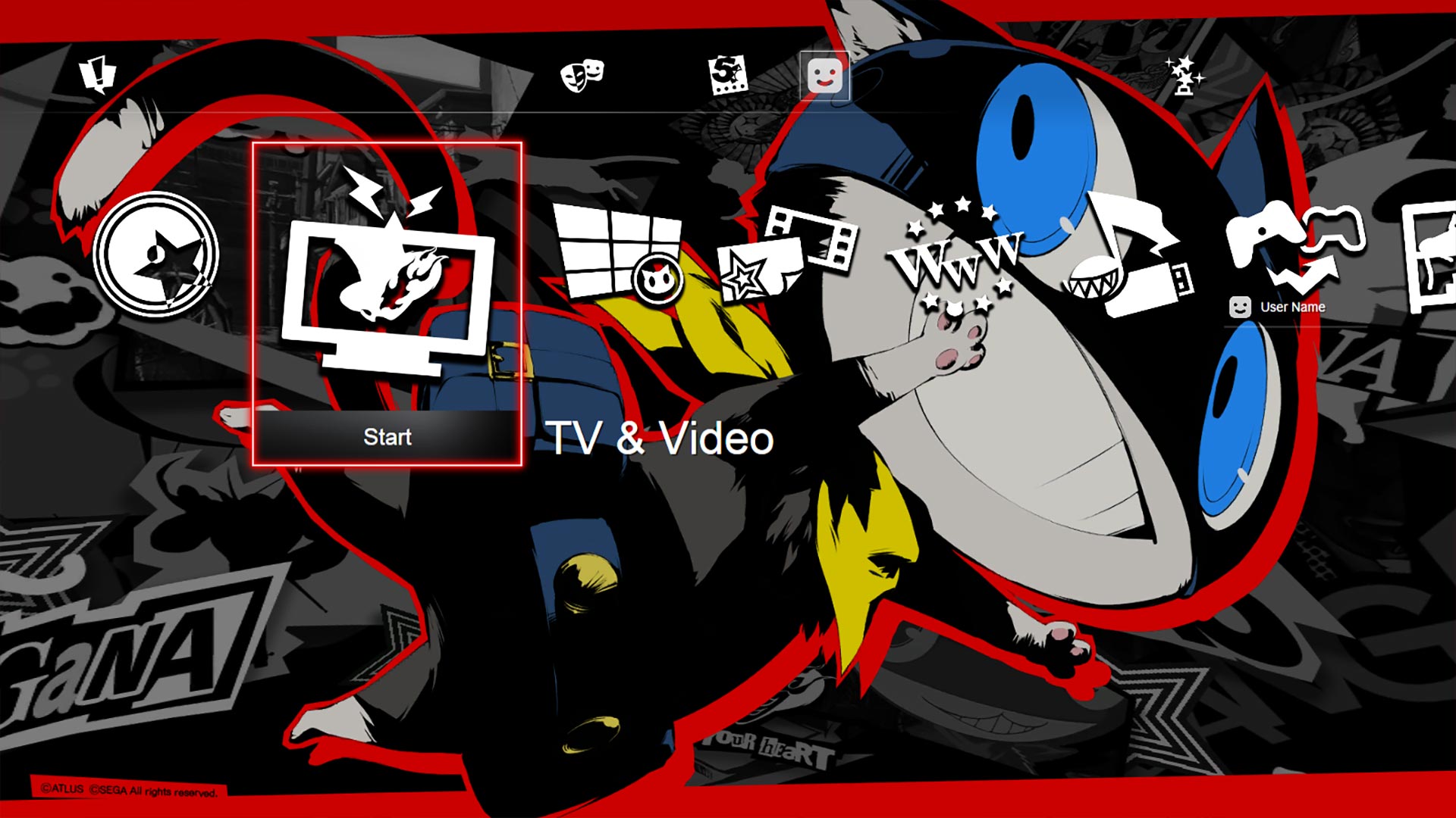 Persona 5 - Morgana Special Theme & Avatar Set on PS4 ... - 1920 x 1080 jpeg 229kB