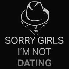 AVATAR SORRY GIRLS I'M NOT DATING PSN avatar
