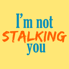 I'M NOT STALKING YOU AVATAR PSN avatar