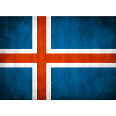 ICELAND FLAG DISTRESSED AVATAR PSN avatar