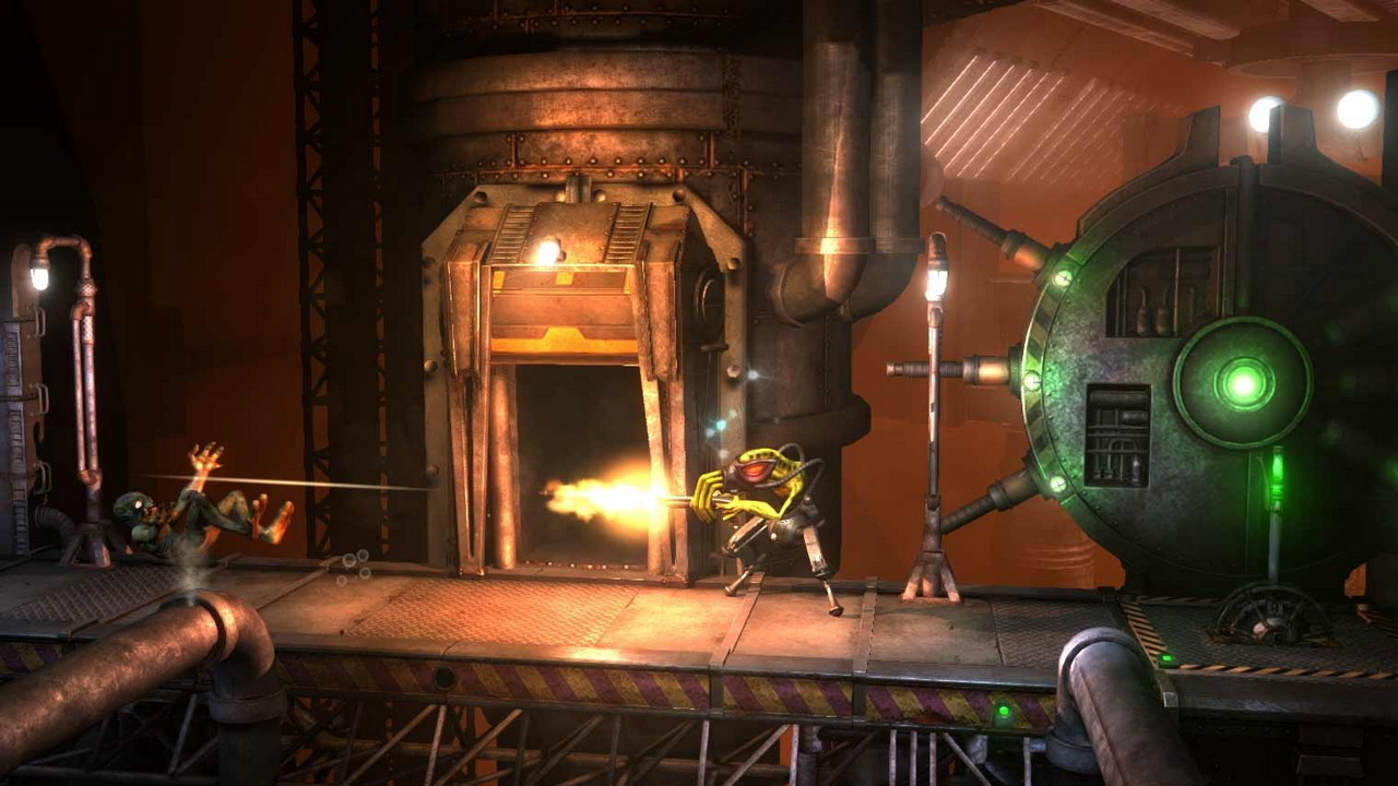Скриншот №1 к Oddworld New n Tasty PS4