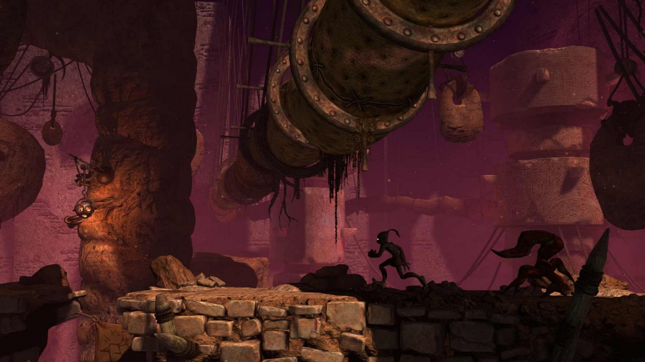 Скриншот №2 к Oddworld New n Tasty PS4