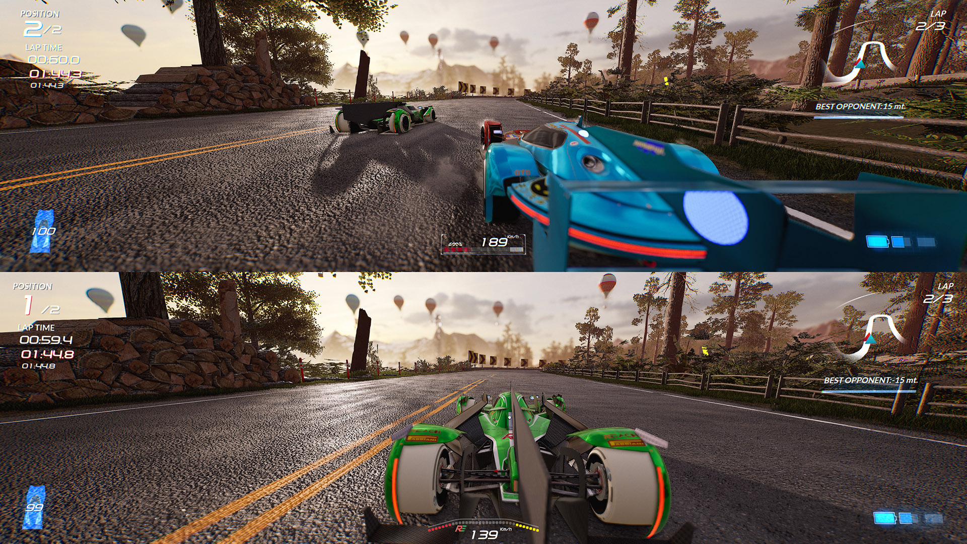 Скриншот №3 к Xenon Racer - Deluxe Edition