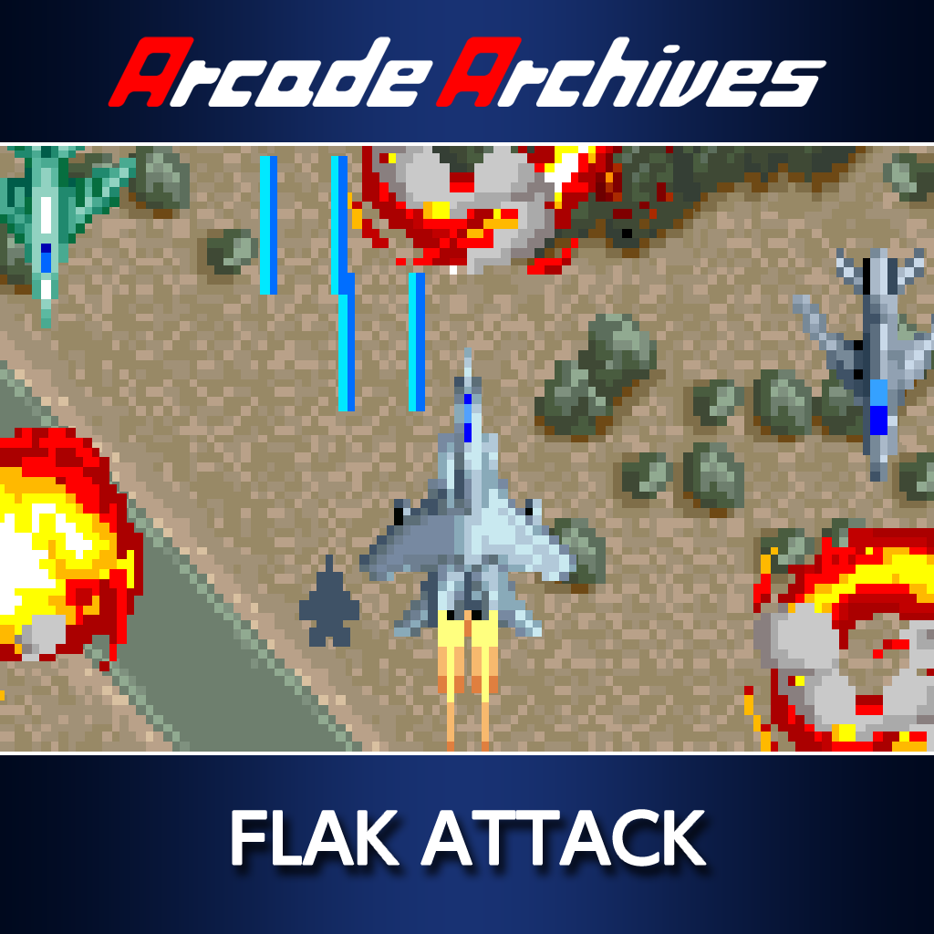Купить ключ дешево Arcade Archives Arcade FLAK ATTACK (PS4)