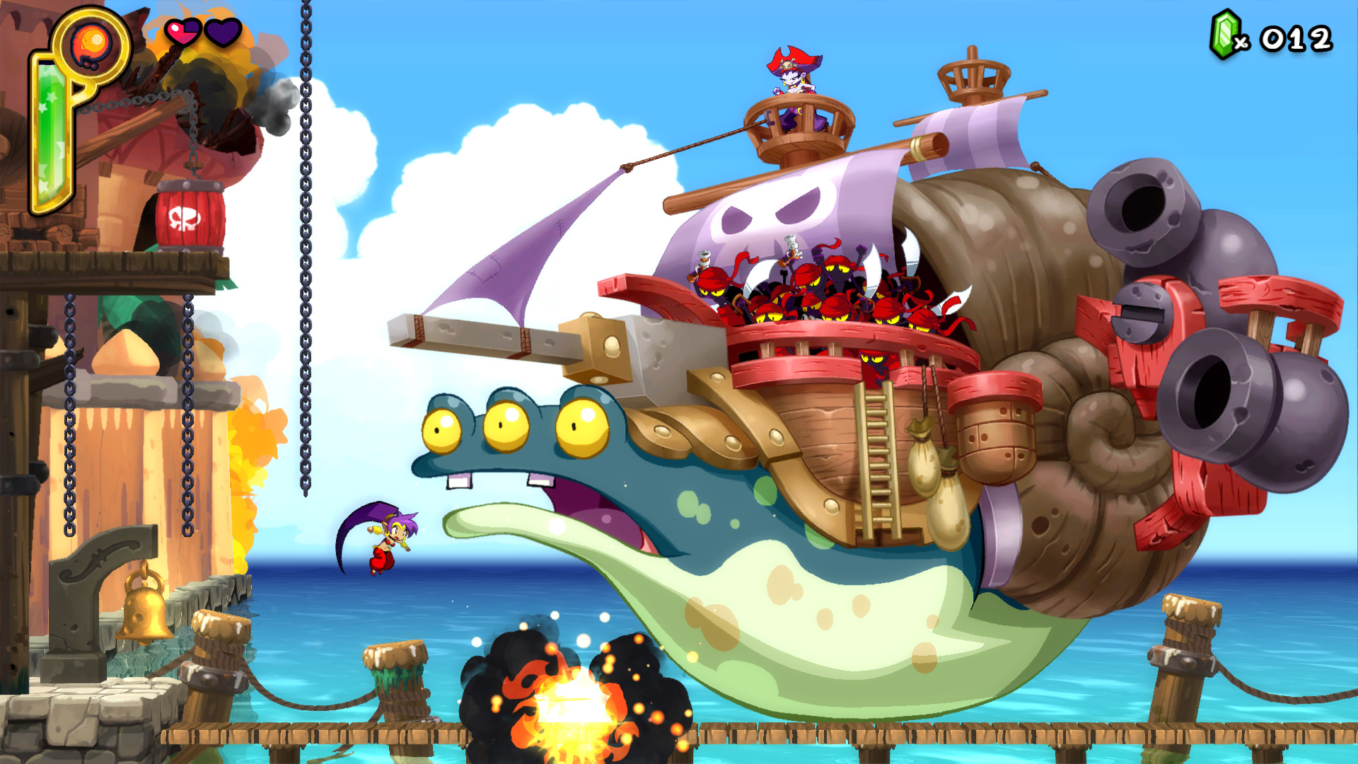 Скриншот №1 к Shantae Half-Genie Hero