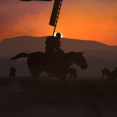 (Slide N' Go) 3D Samurai War Charge Avatar PSN avatar