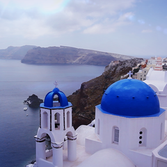 (Slide N' Go) Aegean Sea Santorini Avatar PSN avatar