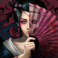 (Slide N' Go) Anne Stokes: Geisha Fan Avatar PSN avatar