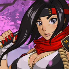 (Slide N' Go) Anime Ninja Girl Avatar PSN avatar