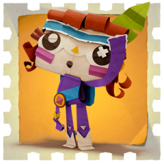 Tearaway™ Unfolded Atoi Stamp Avatar PSN avatar