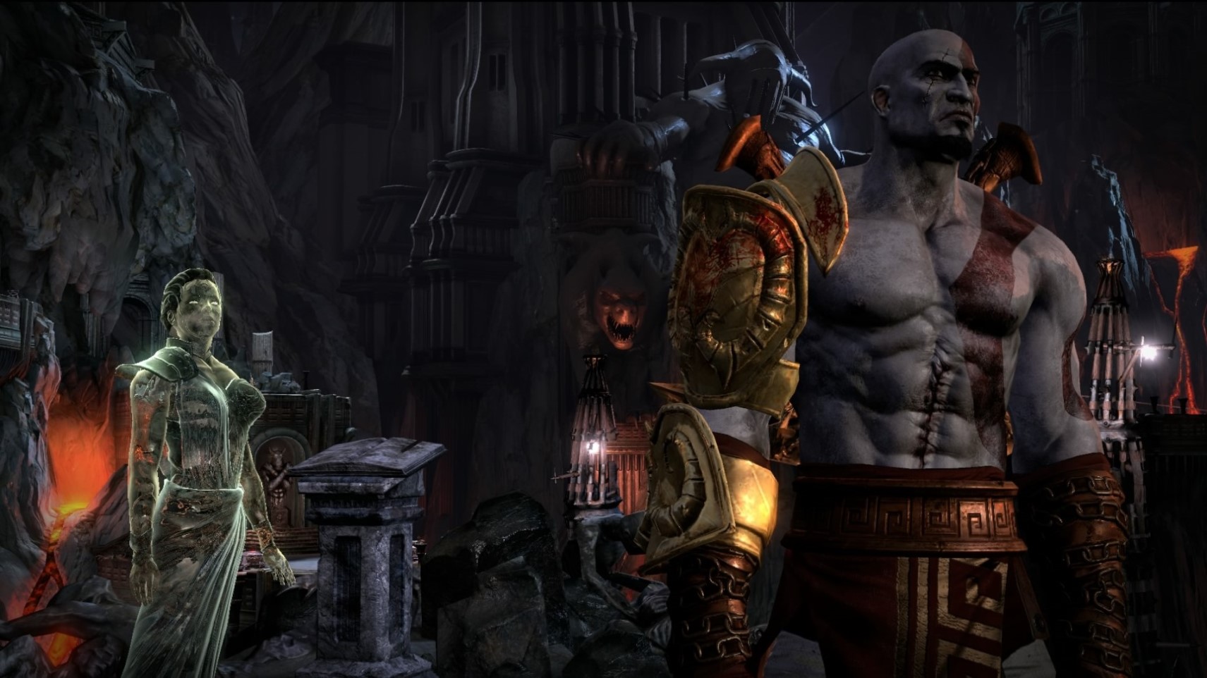 Скриншот №1 к God of War III Обновленная версия