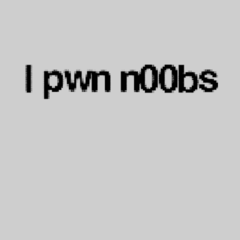 I pwn n00bs Avatar PSN avatar