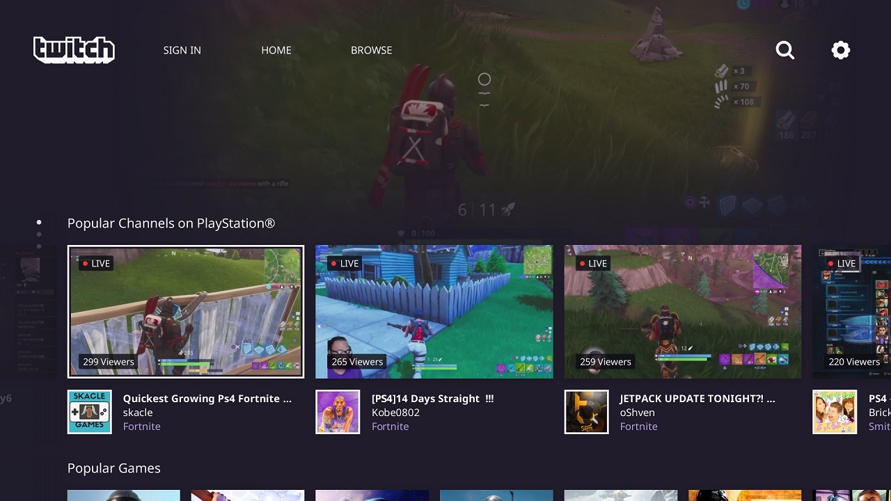 Twitch ps4 не работает