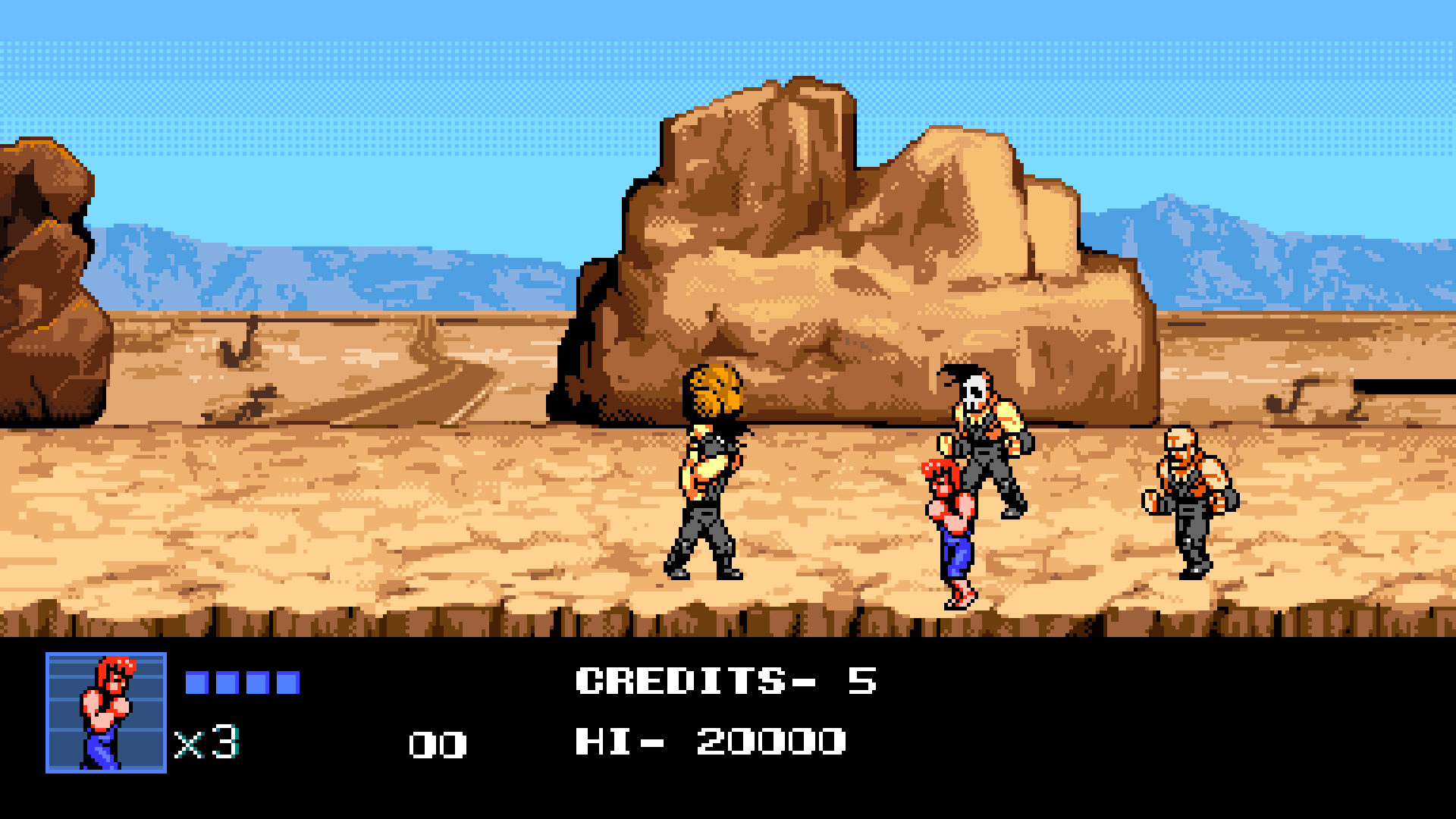 Double Dragon IV - Mad Max