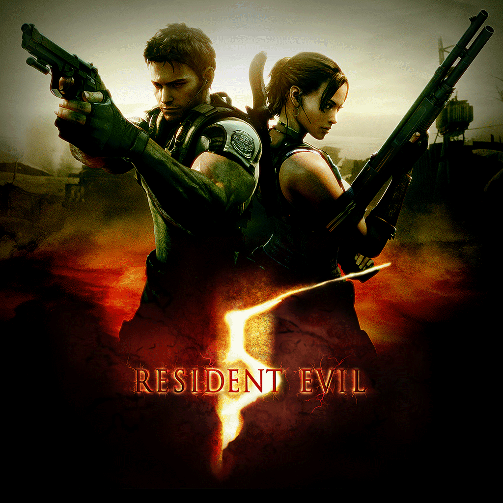RESIDENT EVIL 5 cover art (full size)