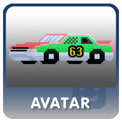 DAYTONA® USA Pixel Car 3 Avatar PSN avatar