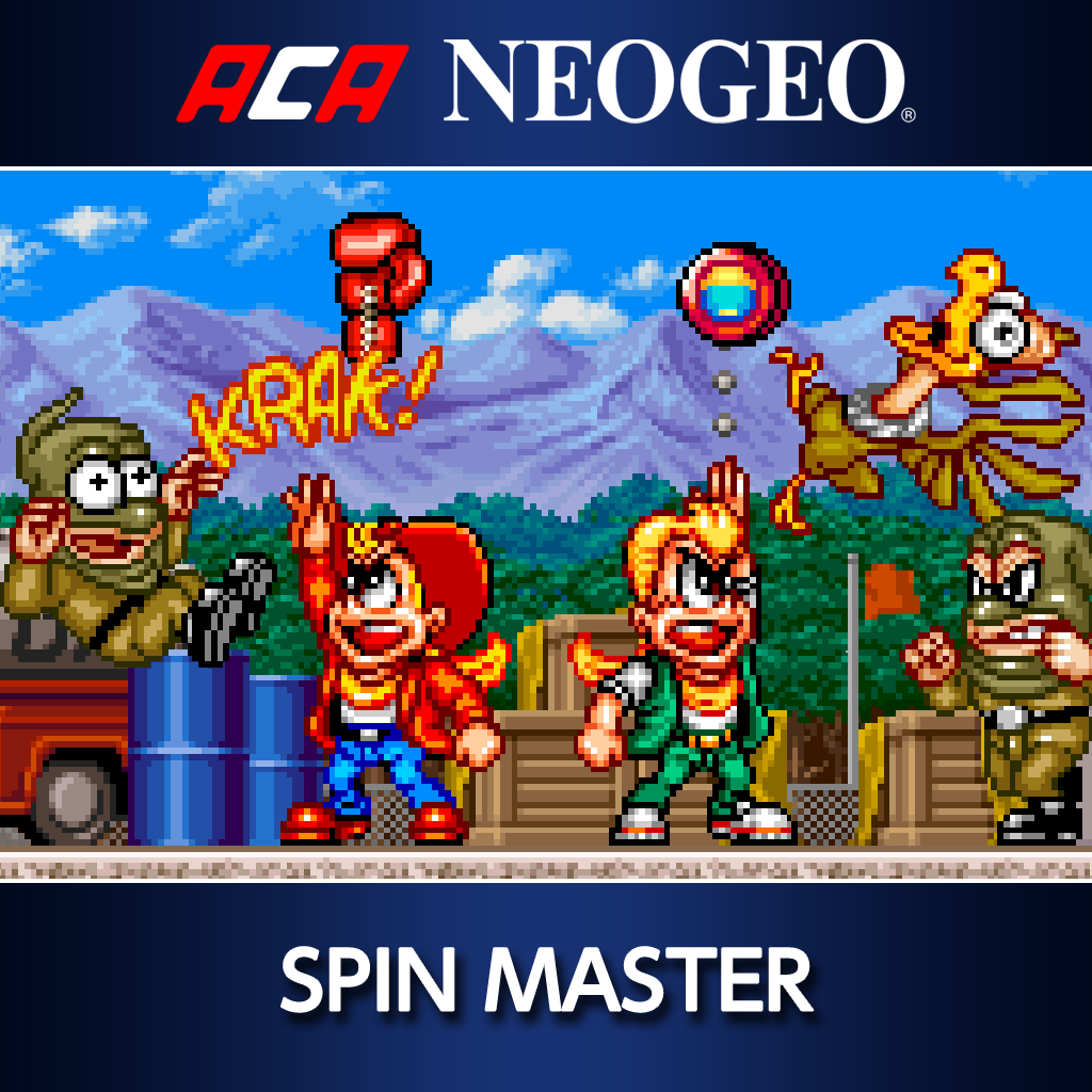 ACA NEOGEO SPIN MASTER for playstation