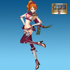 One Piece Pirate Warriors 2 Nami Samurai Warriors Costume For Ps3