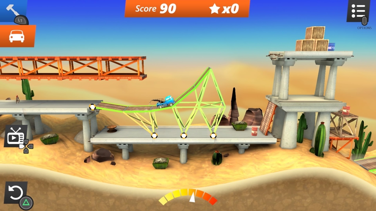 Bridge constructor stunts обзор