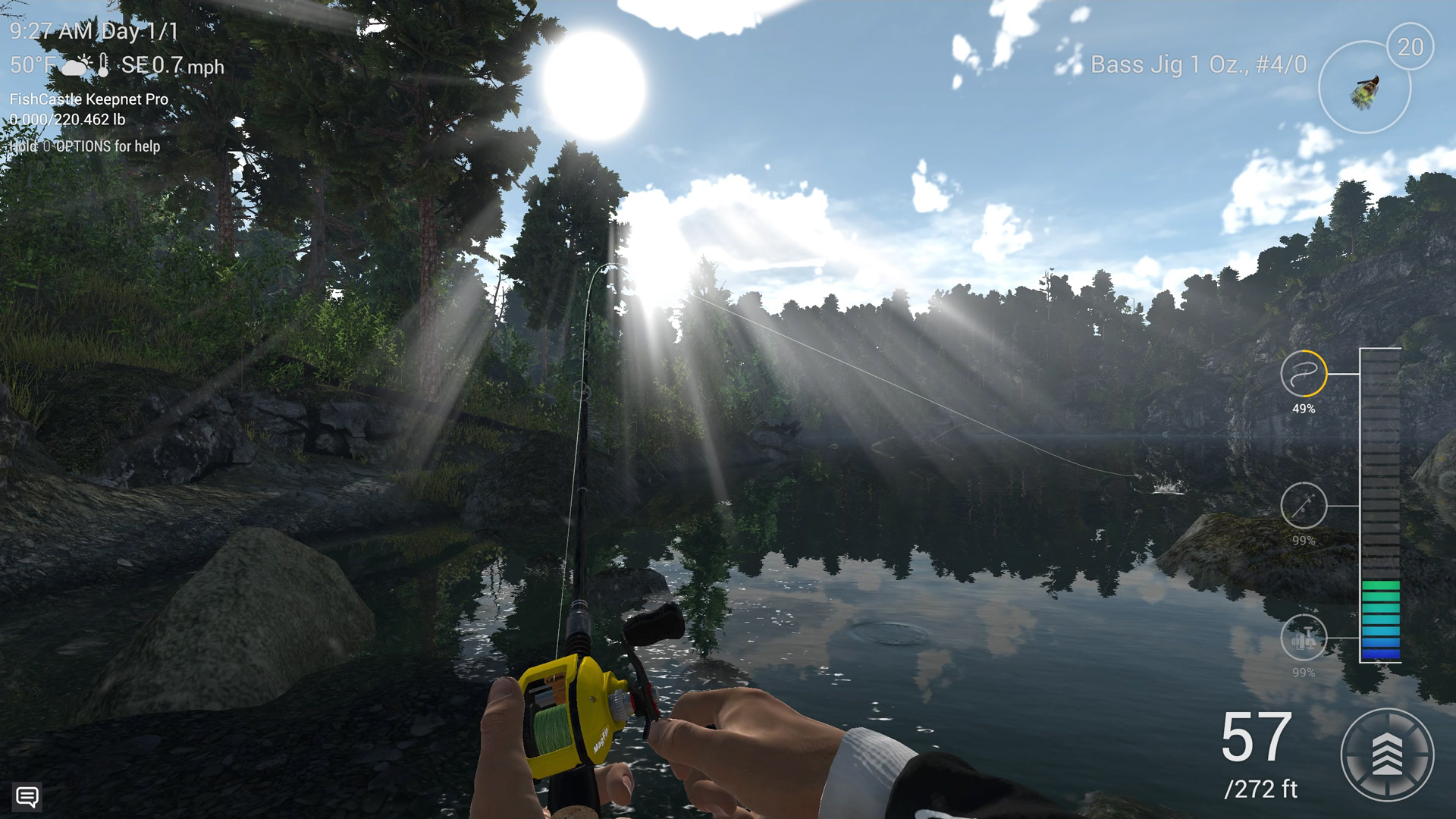 fishing planet ps4 how to use kayak