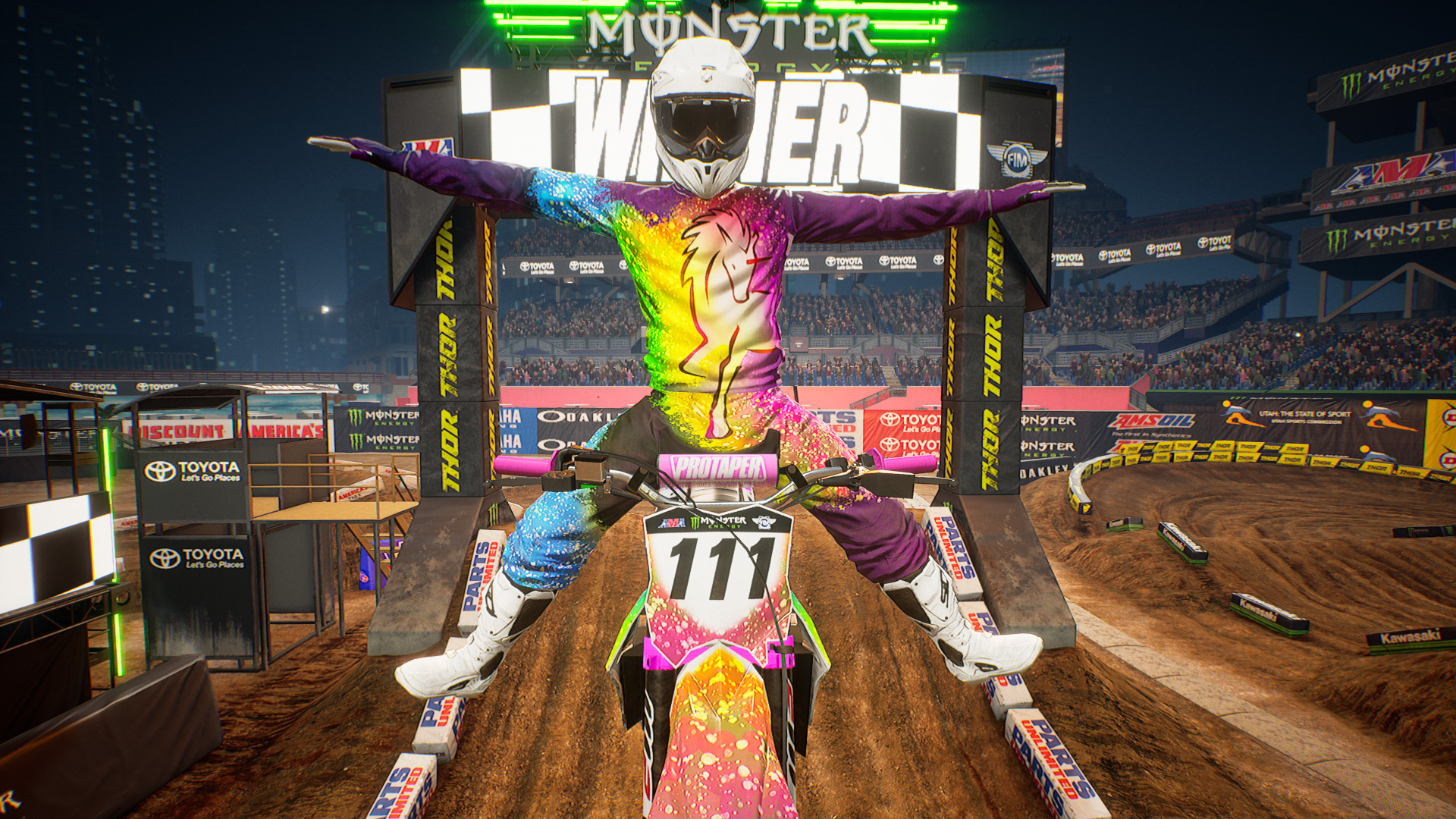 Monster energy supercross ps4 трофеи