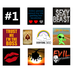 10 BUNDLE ITEM PSN avatar