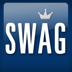 White on Blue Swag PSN avatar