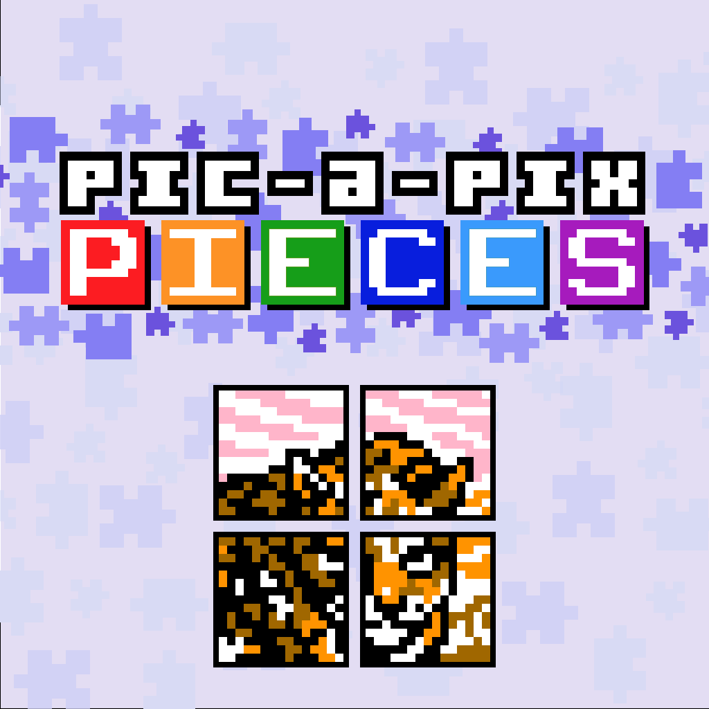 Pic-a-Pix Pieces for playstation